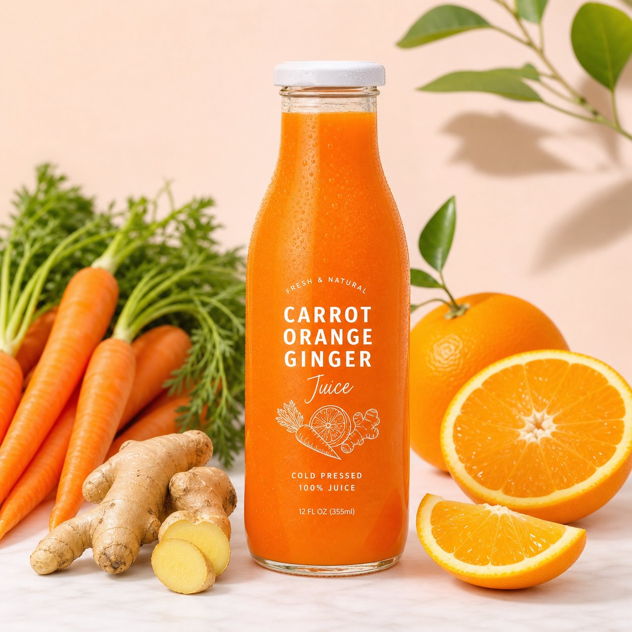 Naranja · Zanahoria · Jengibre